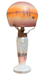 achat-lampe-daum-champignon-pate-de-verre